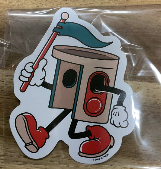 Bus Stop Sticker
