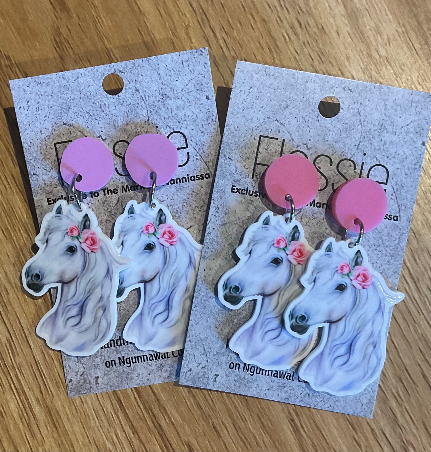 *Earrings Majestic Unicorn Dangles