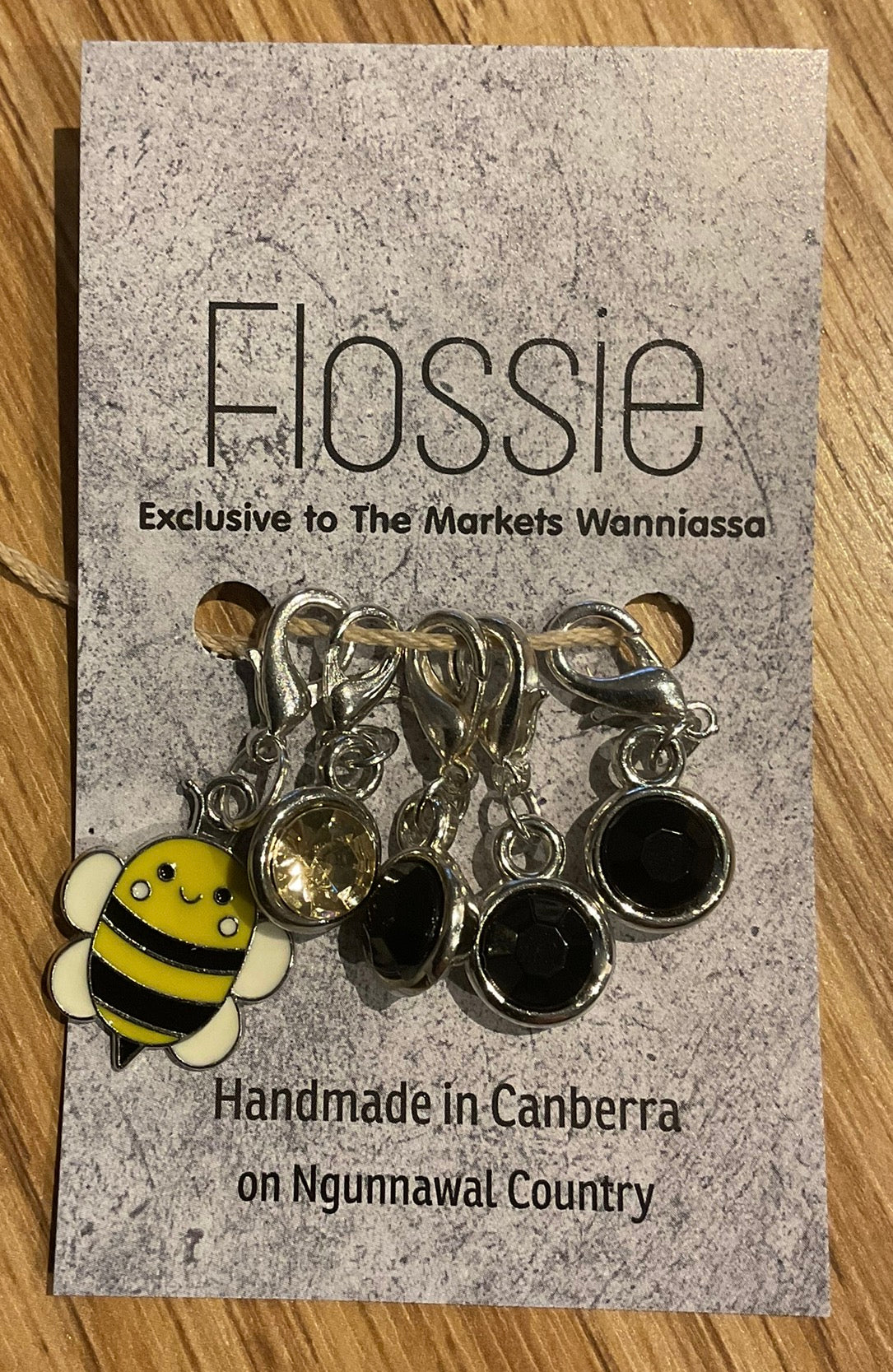 *Silver Stitch Markers Clasp Style
