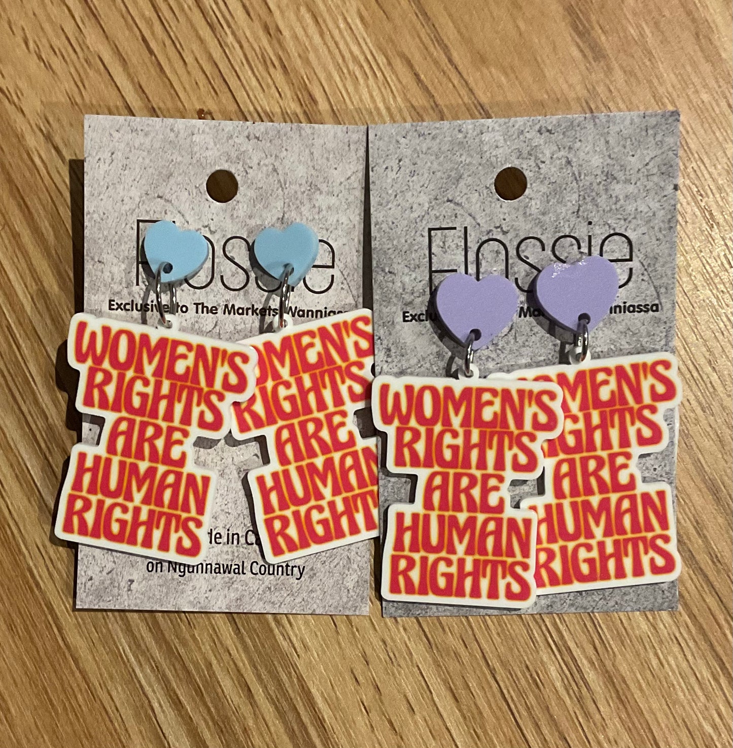 *Earrings Womens Rights Dangles