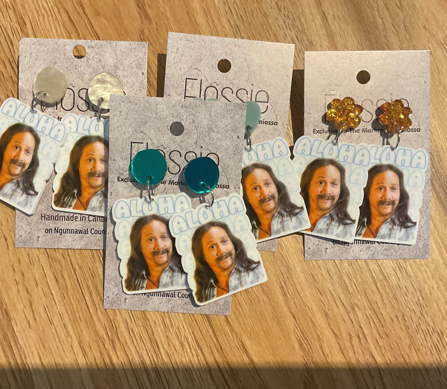 *Earrings Aloha Dangles