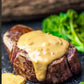 Diane Sauce with Buttery Leek