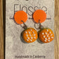 *Earrings Hamburger Dangles
