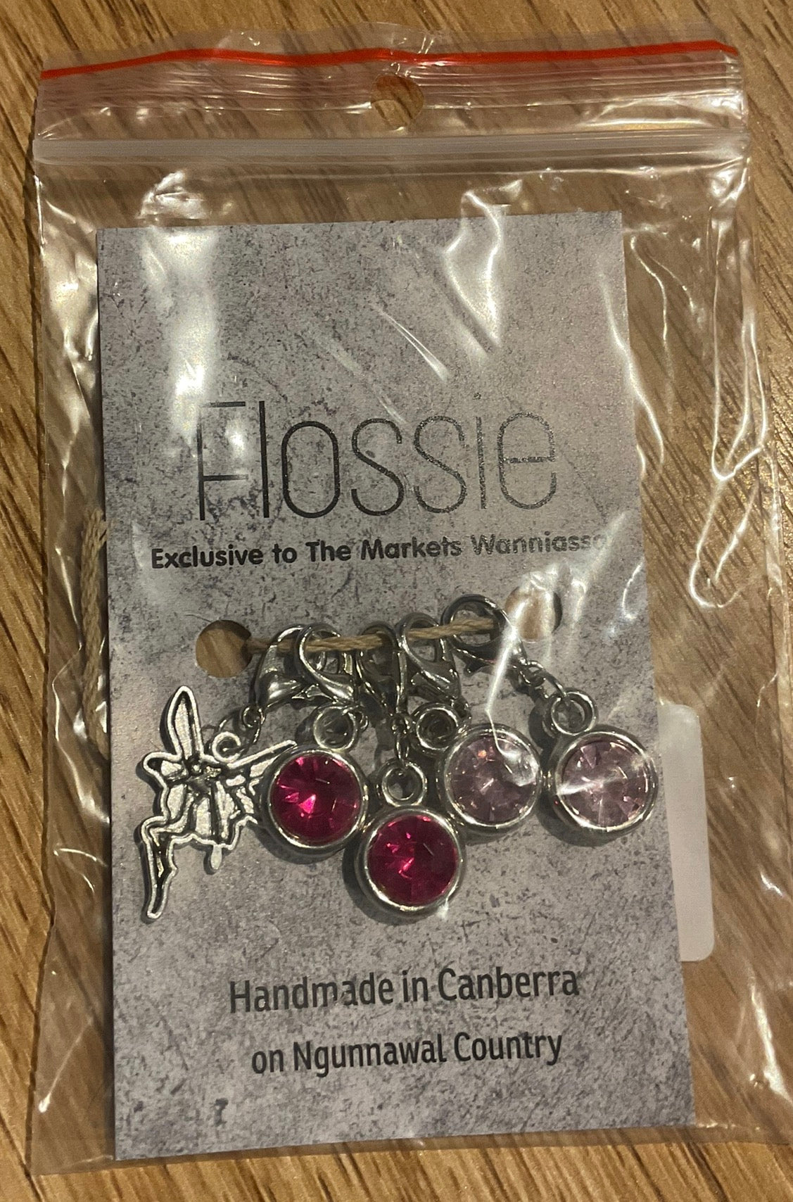 *Silver Stitch Markers Clasp Style