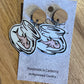 *Earrings Fish in a Dish Dangles
