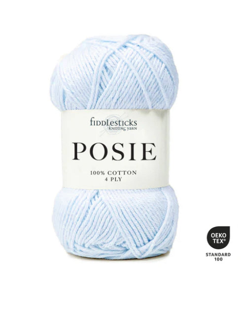 Fiddlesticks Posie 4ply 100% Cotton Yarn