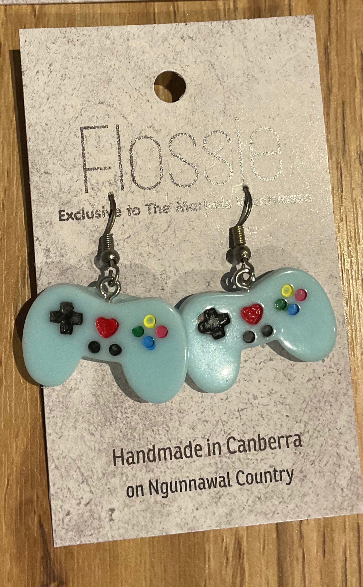 *Earrings Game Controller Dangles