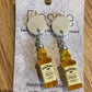 *Earring Alcohol Dangles