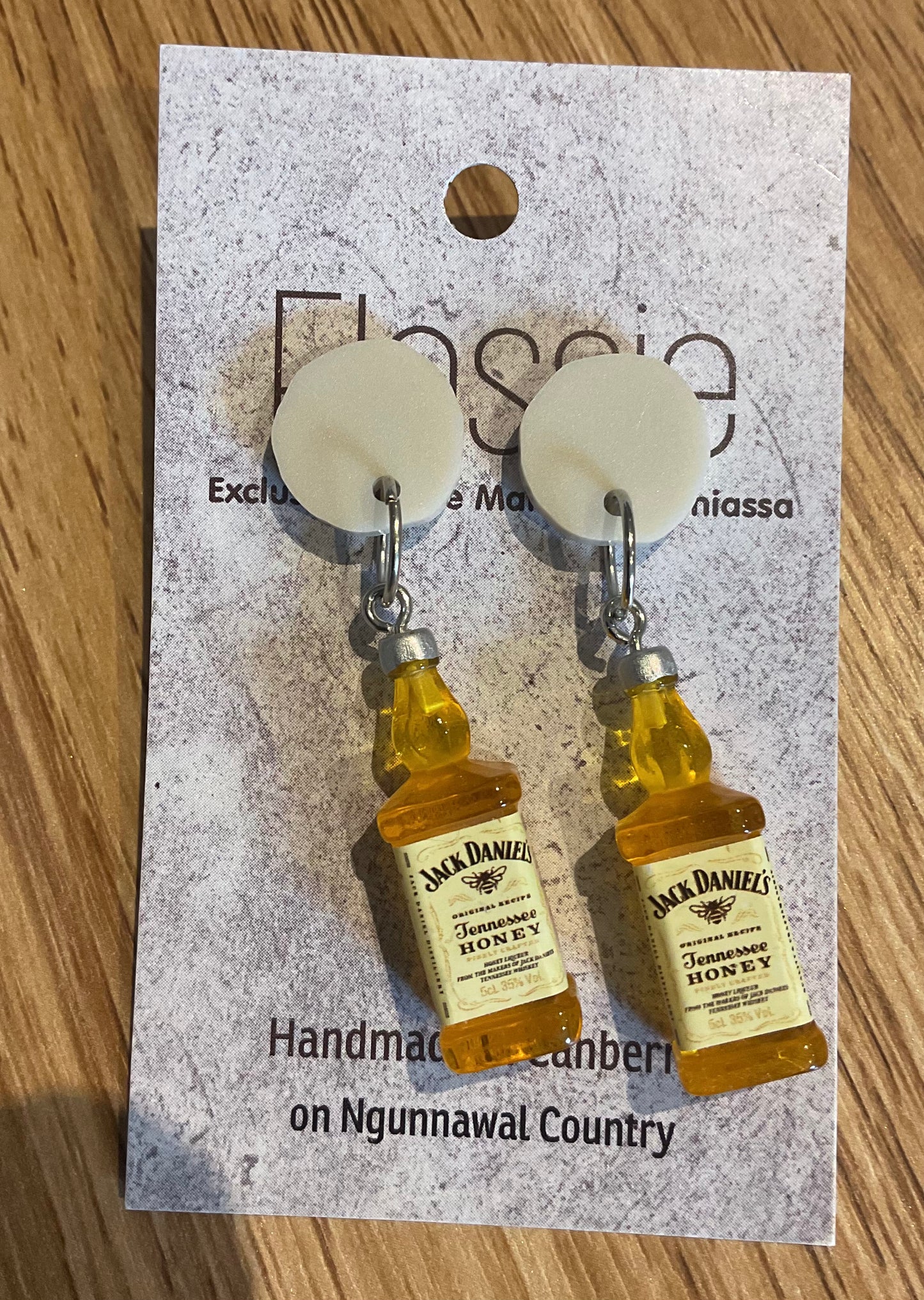 *Earring Alcohol Dangles