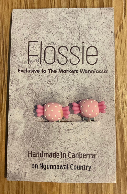 *Earrings Clip on Studs Lollies