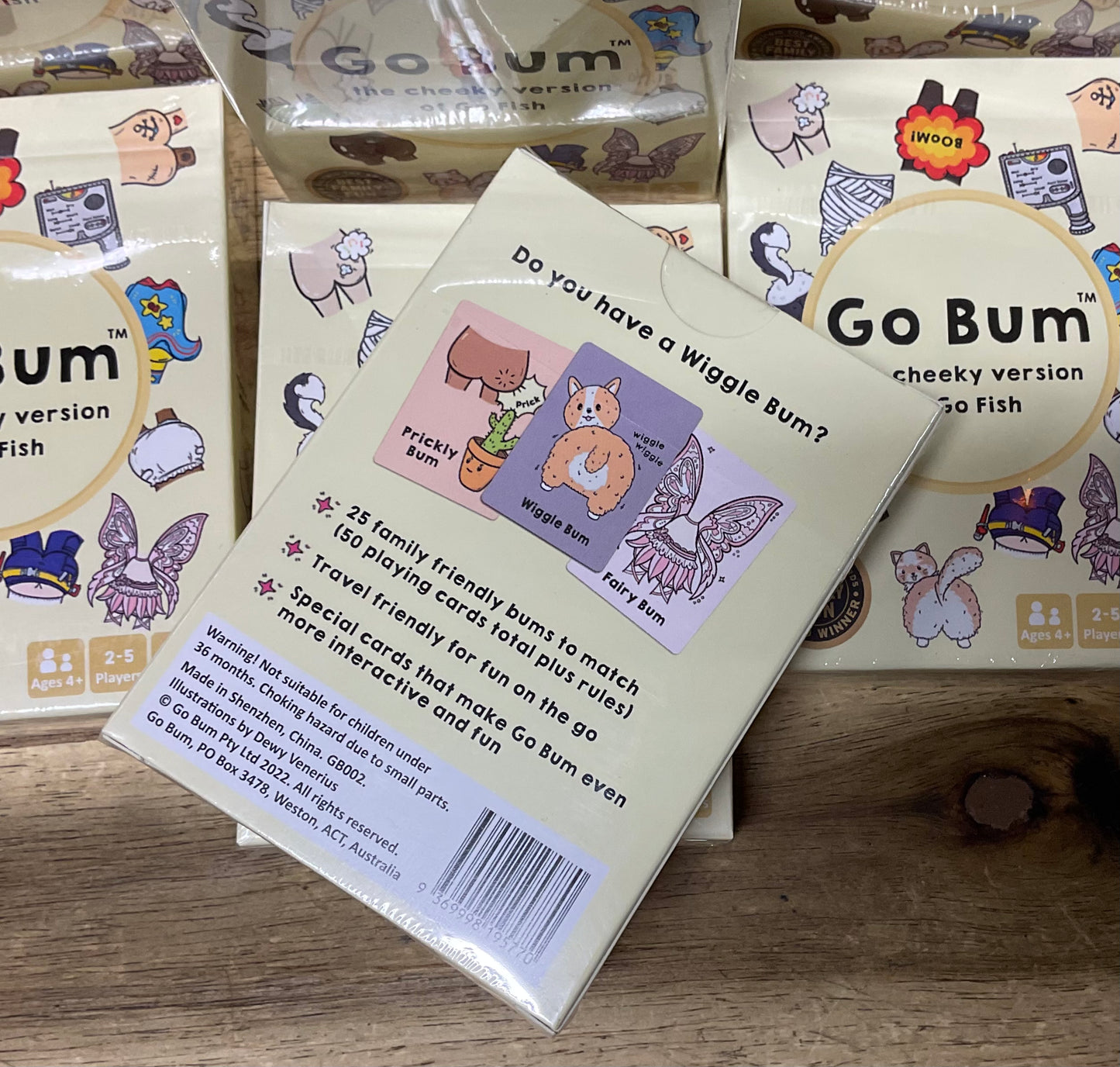 Go Bum Card Game