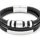 Leather Bracelet Multi Mens 72