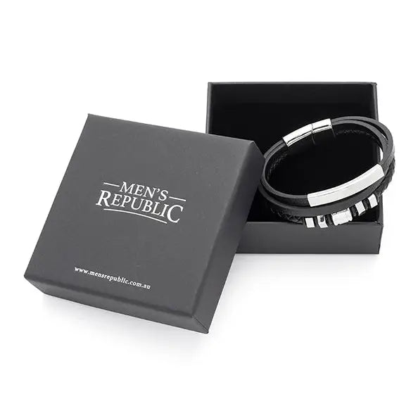 Leather Bracelet Multi Mens 72
