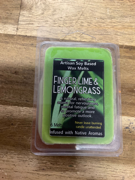 Wax Melts - Finger Lime & Lemongrass
