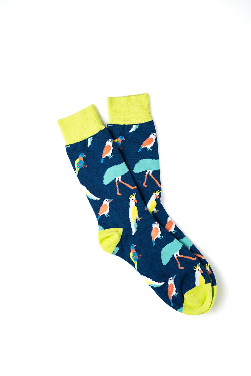 Australian Native Birds Socks