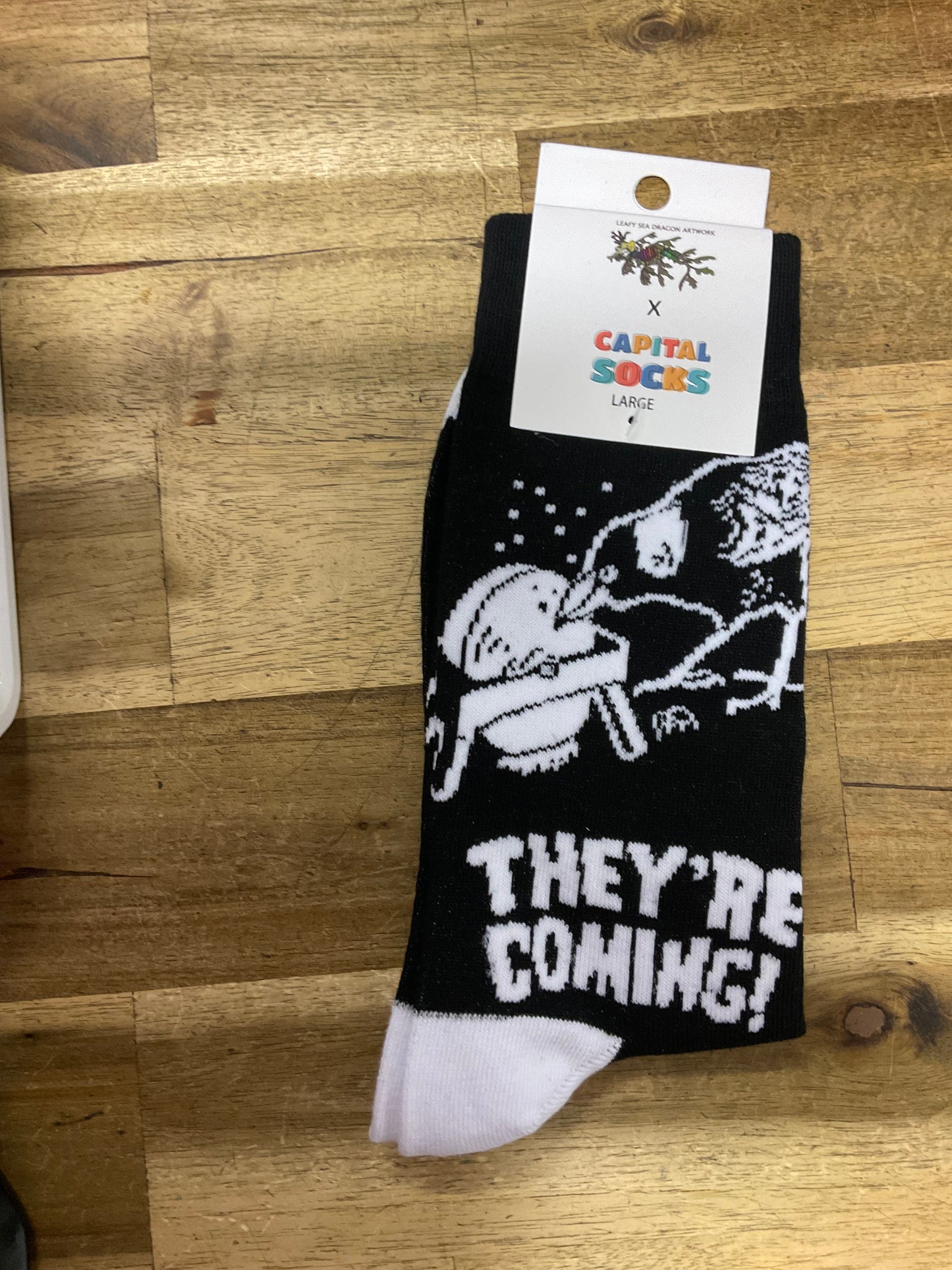They're Coming! Magpie Socks