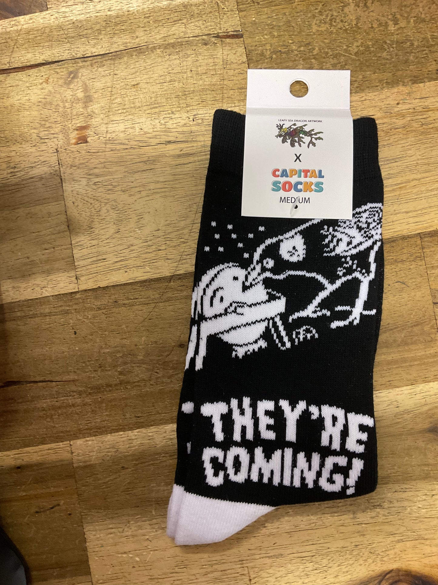 They're Coming! Magpie Socks