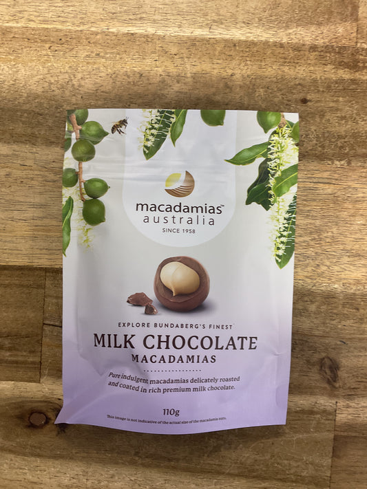 Milk Chocolate Macadamias