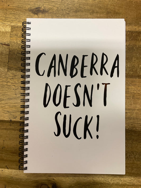 Canberra Doesn't Suck Notebook