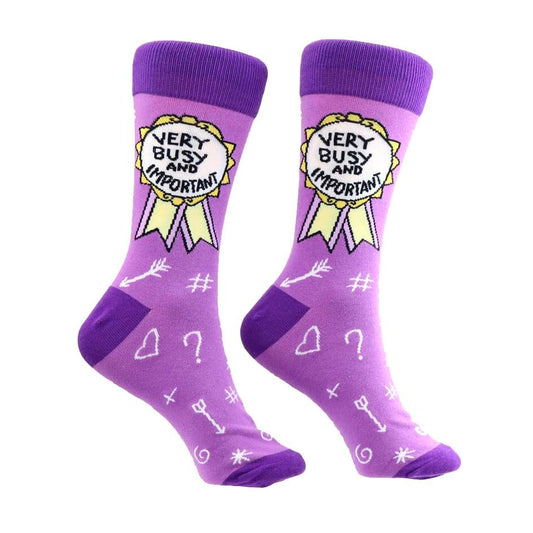 Very Busy and Important Socks