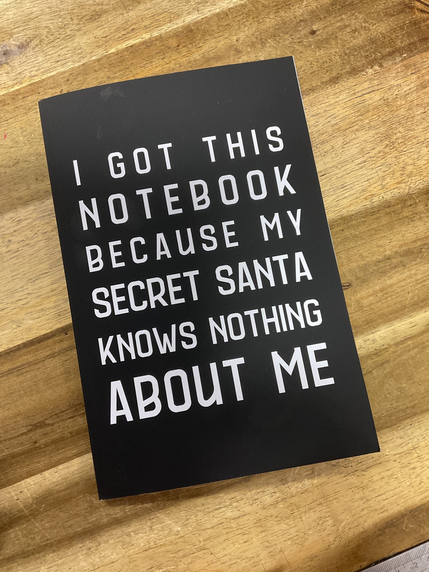 Secret Santa Notebook