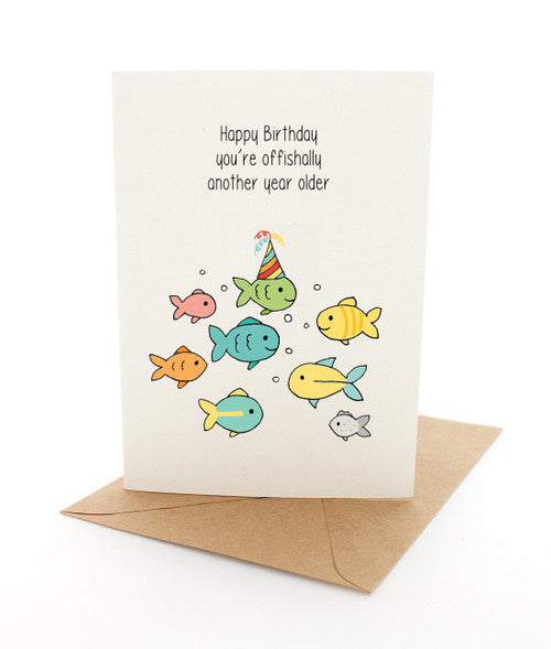 *Happy Birthday Offishally Older Card