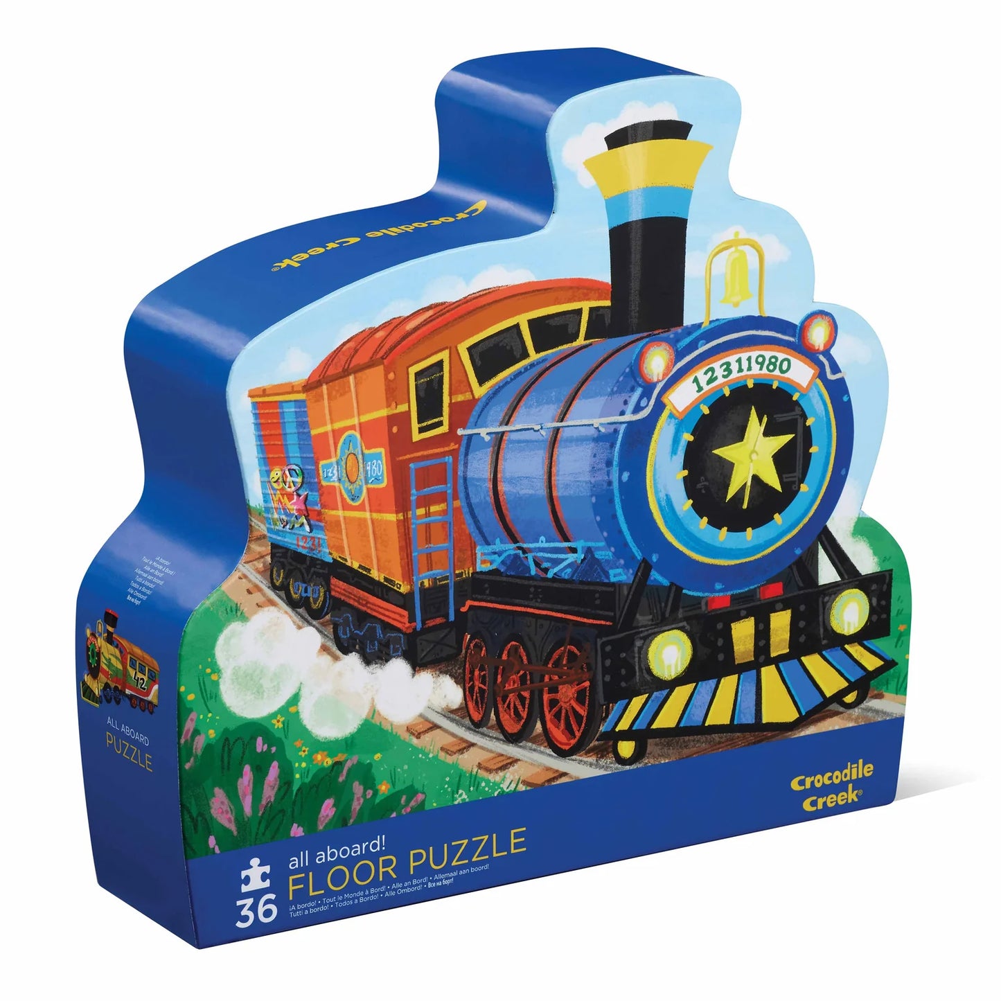 *Classic Floor Puzzle 36pc All Aboard