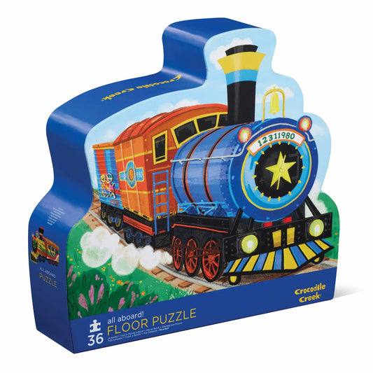 *Classic Floor Puzzle 36pc All Aboard