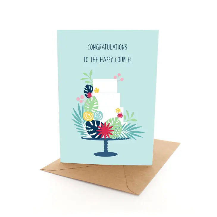 Greeting Card Wedding Cake