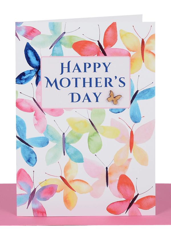 Happy Mother's Day Greeting Card Butterflies