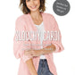 Pattern Slouchy Cardi