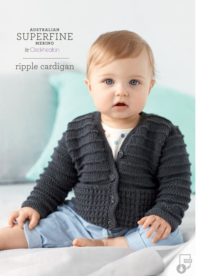 Pattern Ripple Cardigan