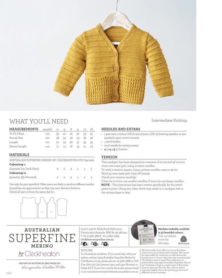 Pattern Ripple Cardigan