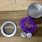 Stitch Cord Set Purple