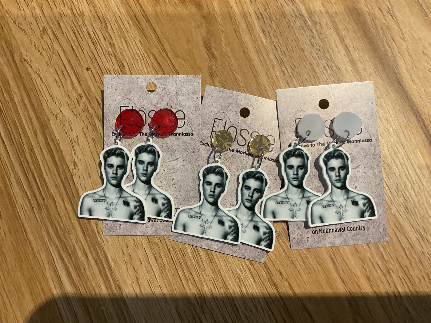 *Earrings Justin B Dangles