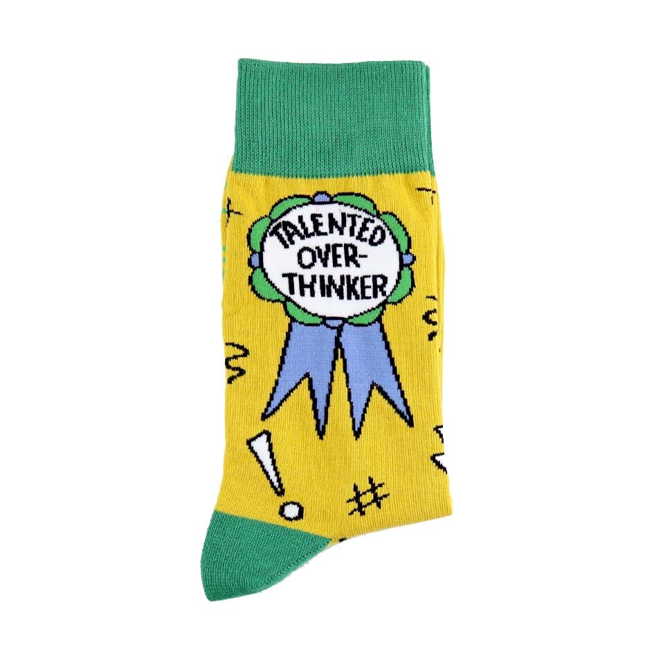 Talented Over-Thinker Socks Medium