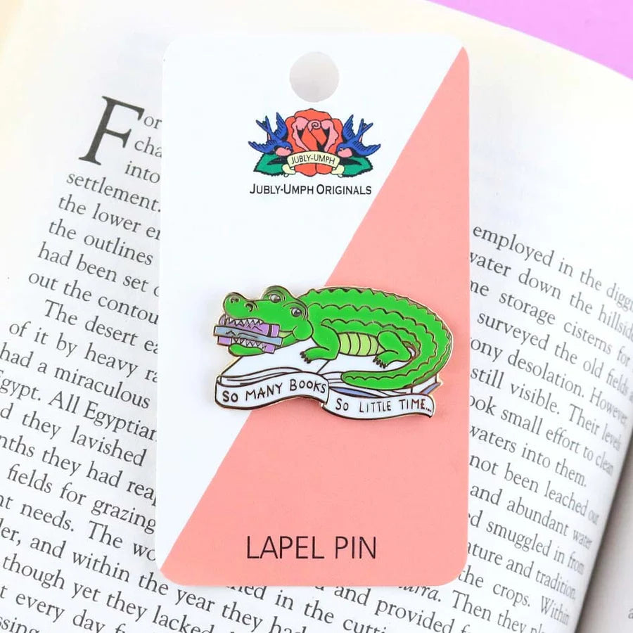 So Many Books So Little Time Pin