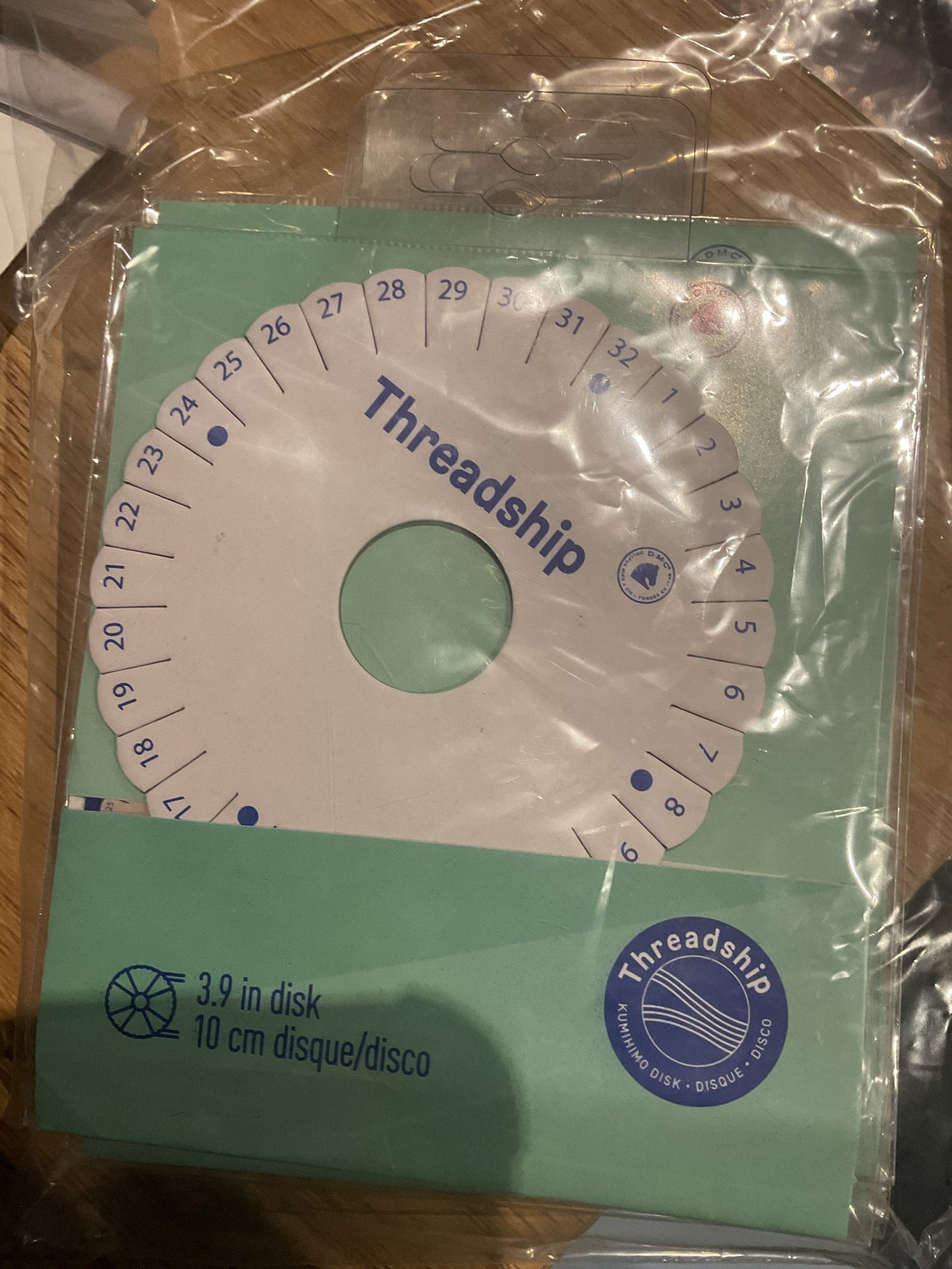 *Threadship Kumihimo Plate