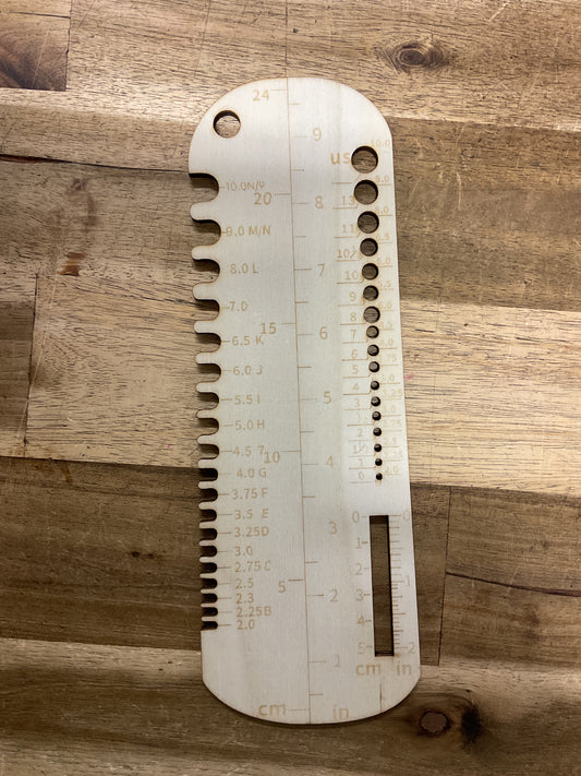 Sock Ruler