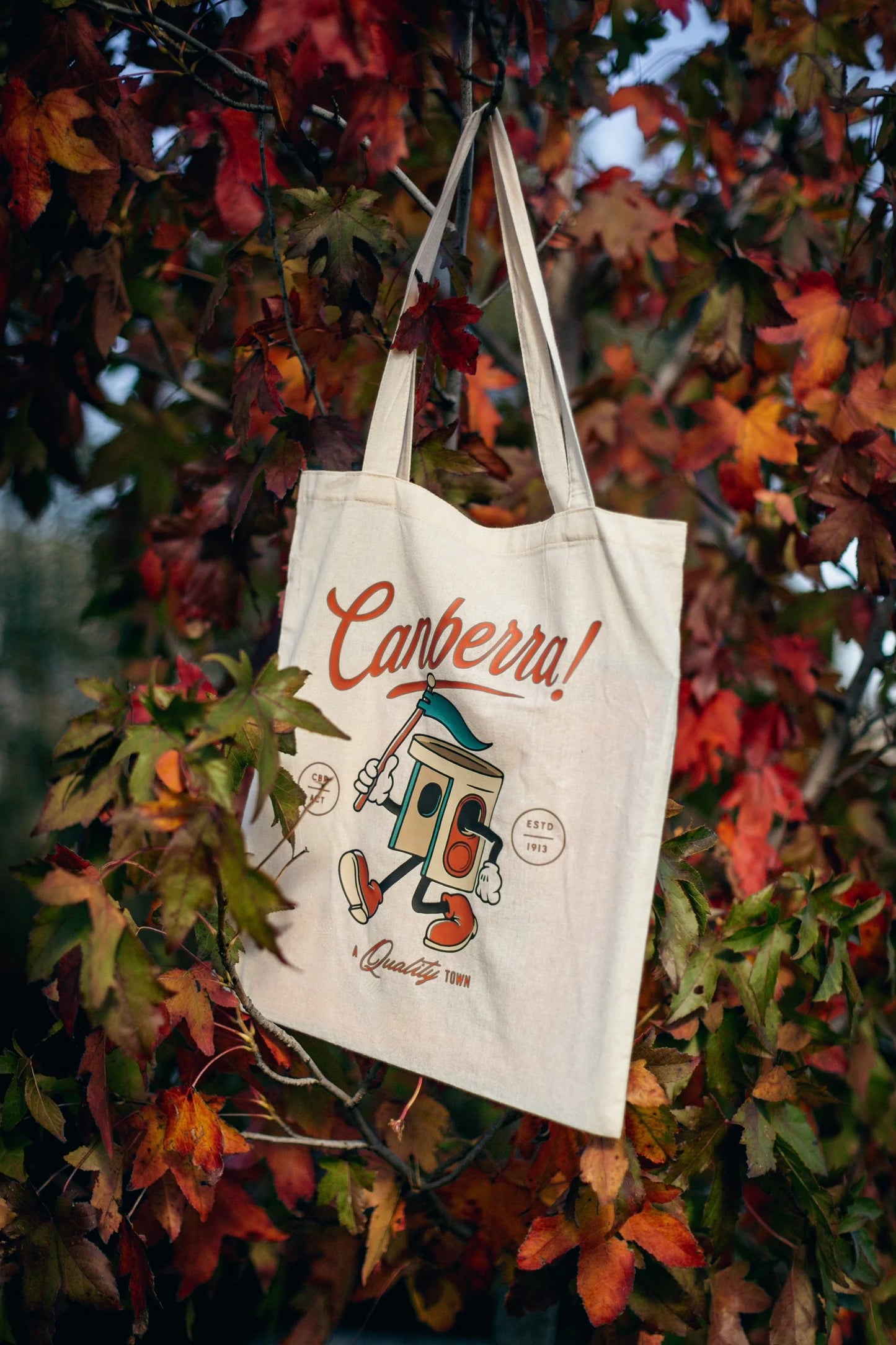 Tote Bag Canberra Bus Stop