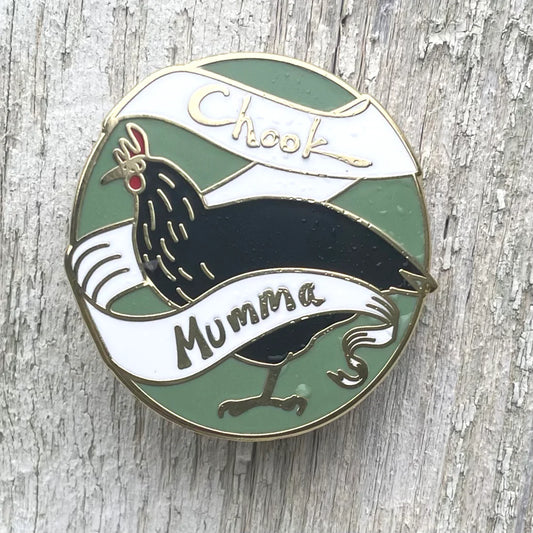 Chook Mumma Enamel Pin