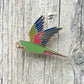Swift Parrot Lapel Pin