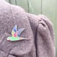 Swift Parrot Lapel Pin