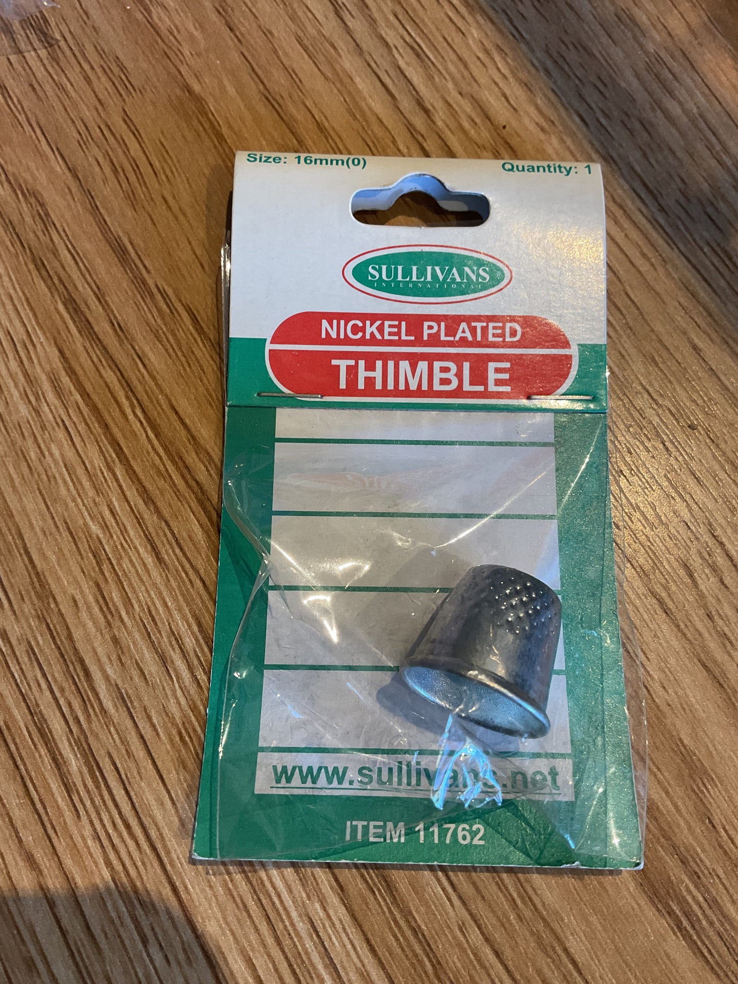 Nickel Plated Thimble