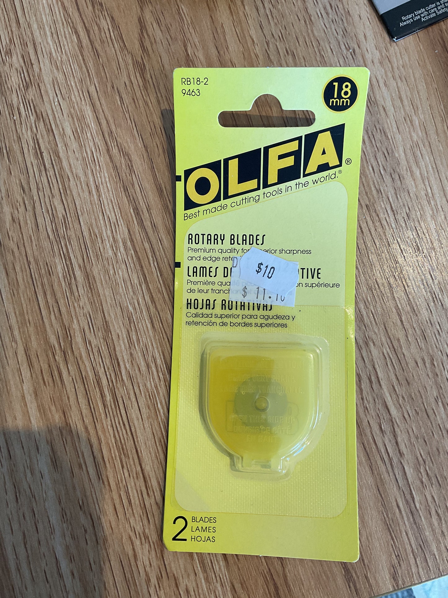 *Olfa Rotary Blade Refill 18mm