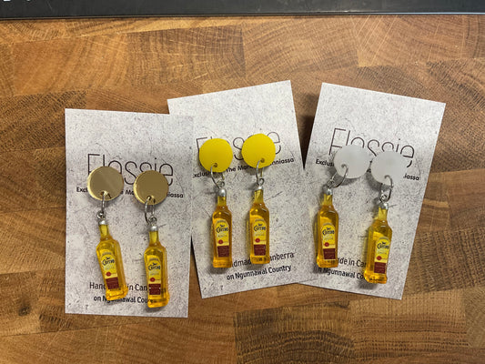 Earrings Ceurvo Bottles