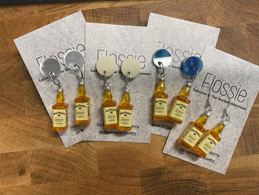 Earrings Bourbon Bottles