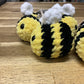 Crochet Bee Keyring