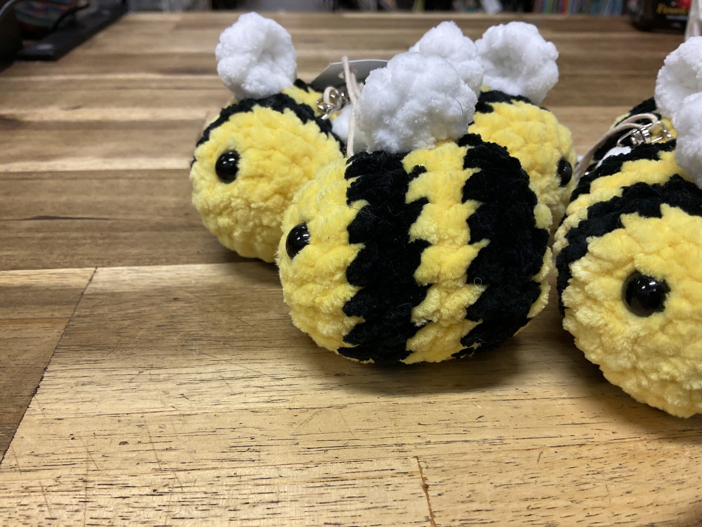 Crochet Bee Keyring