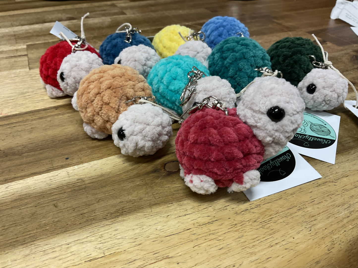 Crochet Turtle Keyring